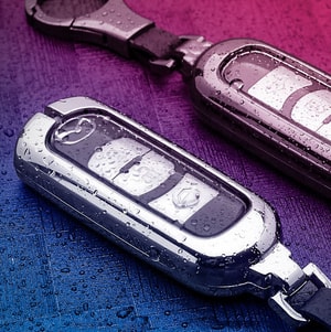 Ốp bọc chìa khóa kim loại kèm TPU cho ô tô Mazda CX5, Mazda 3, Mazda 6