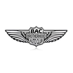 Logo đôi cánh thiên thần BAC BROTHERHOOD AUTO CLUP MS-119