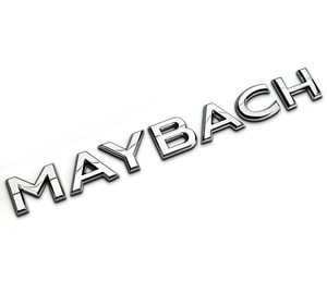 Tem Chữ 3d Maybach dán đuôi xe ô tô MS-81