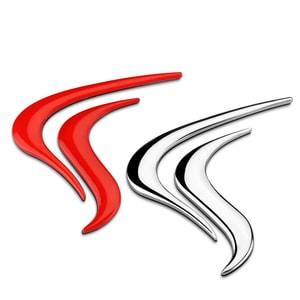 Tem logo hình ngọn lửa Colt Speed dán xe ô tô MS-106