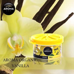 Sáp thơm ô tô Aroma Organic Vanilla mùi Vani Pháp