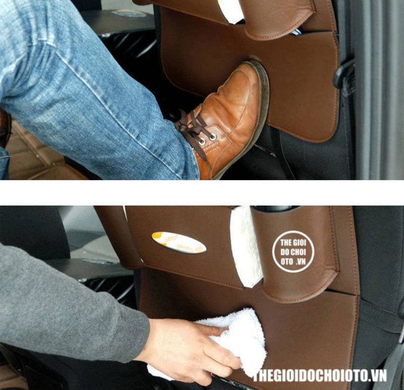 Túi đựng đồ treo sau ghế ô tô cao cấp (mẫu 3)