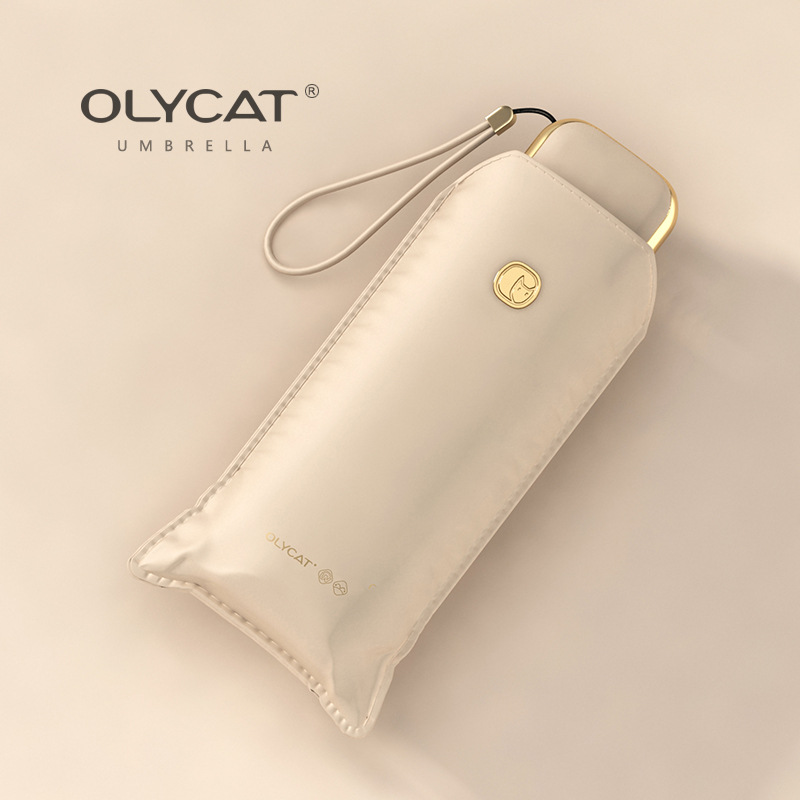 Ô dù cầm tay cao cấp Onlycat, ô ngắn nhỏ gọn bỏ túi, chống tia UV ( mẫu 8 )