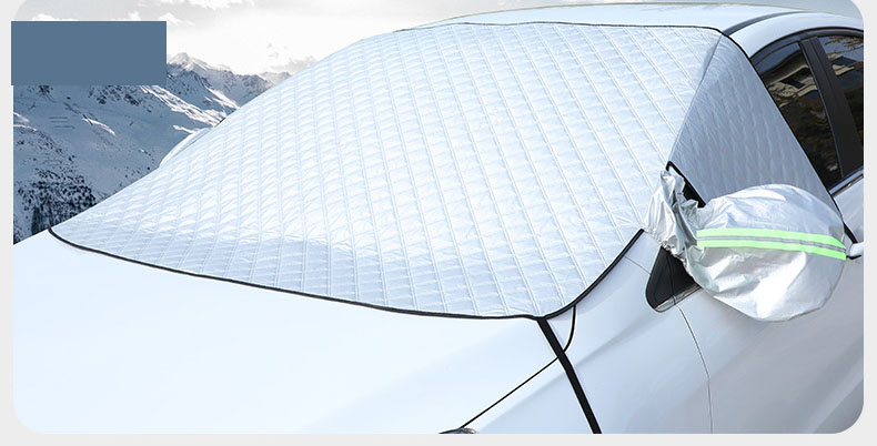 Tấm che nắng kính lái ô tô cao cấp có che gương, che cửa sổ ( mẫu 8 )