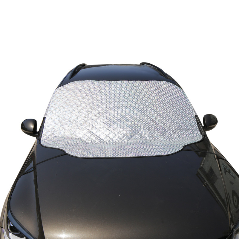 Tấm che nắng kính lái ô tô cao cấp hoa gấm laser ( mẫu 11 )