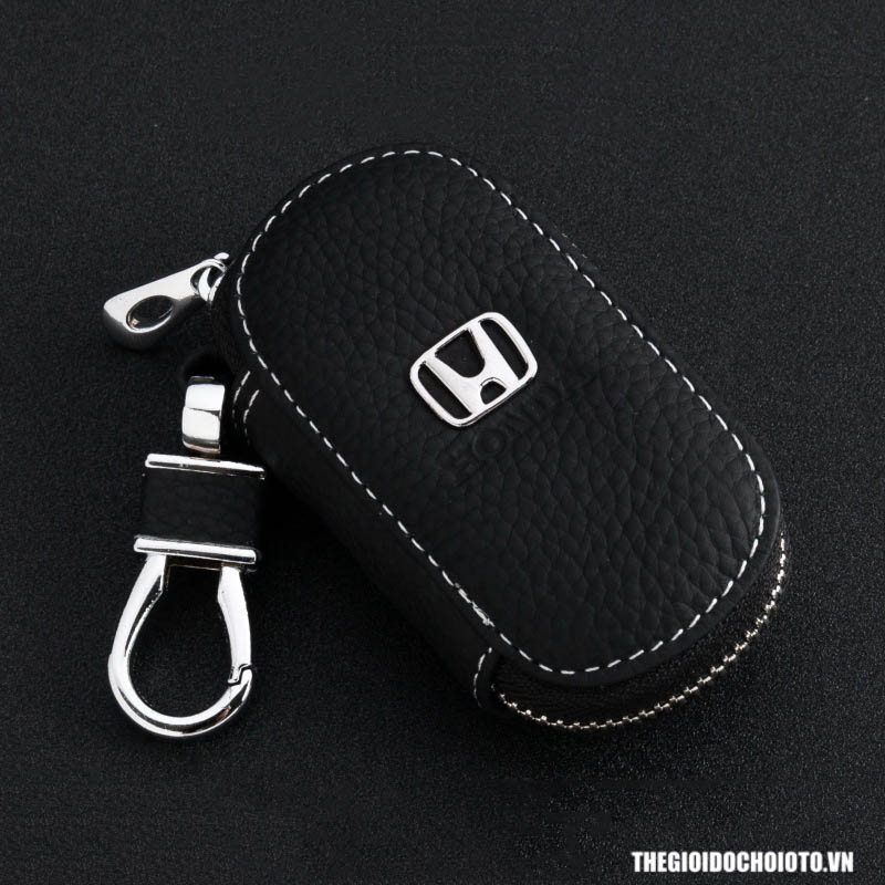 Bao da chìa khóa ô tô có khóa kéo toyota, honda, kia, hyundai, mazda, ford (mẫu 2)