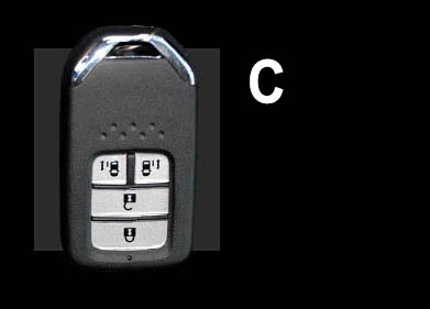 Bao da chìa khóa ô tô Honda 3 nút, 4 nút