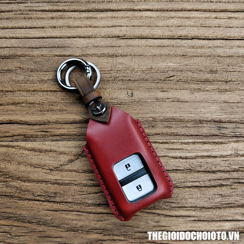 Bọc chìa khóa ô tô Honda CRV, bao da chìa khóa Honda CRV 2 nút