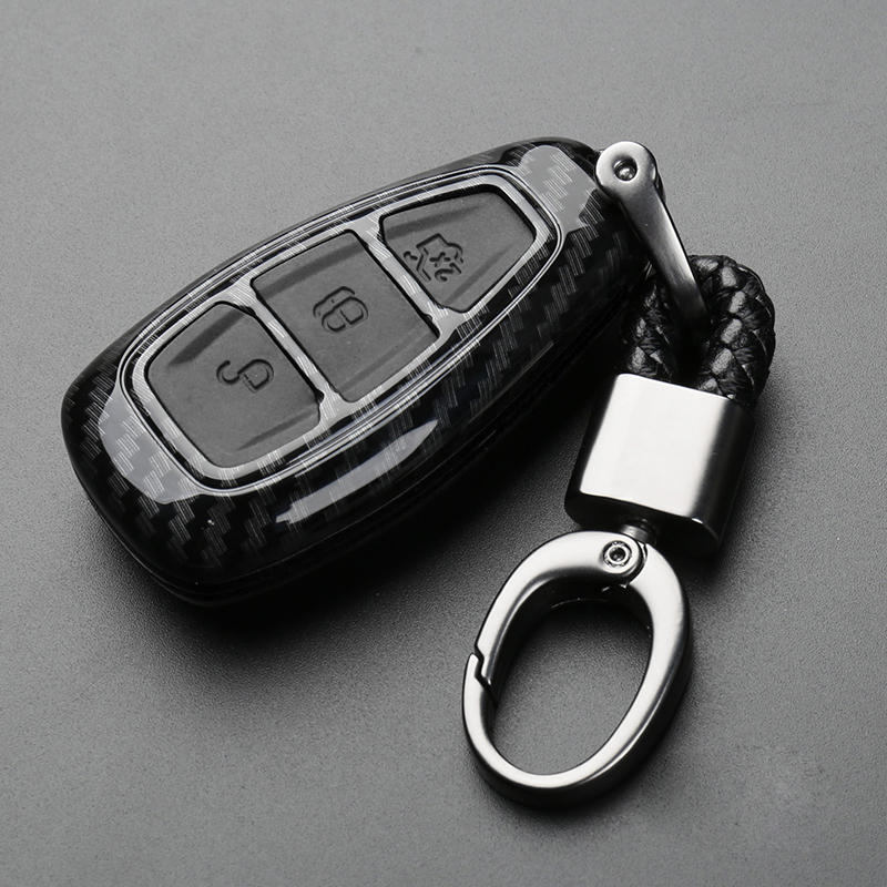 Ốp carbon chìa khóa xe Ford  ( mẫu 1 )