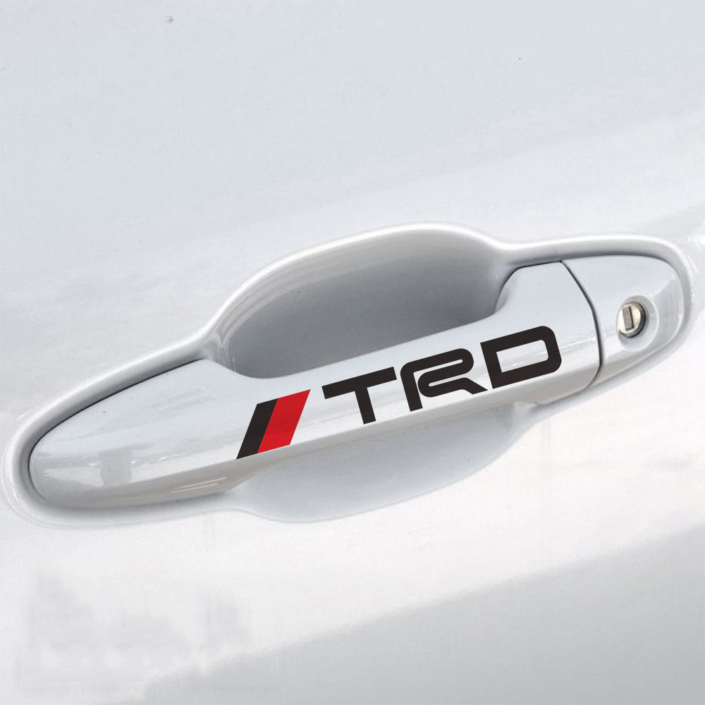 Tem TRD dán tay cửa xe ô tô (mẫu 2)