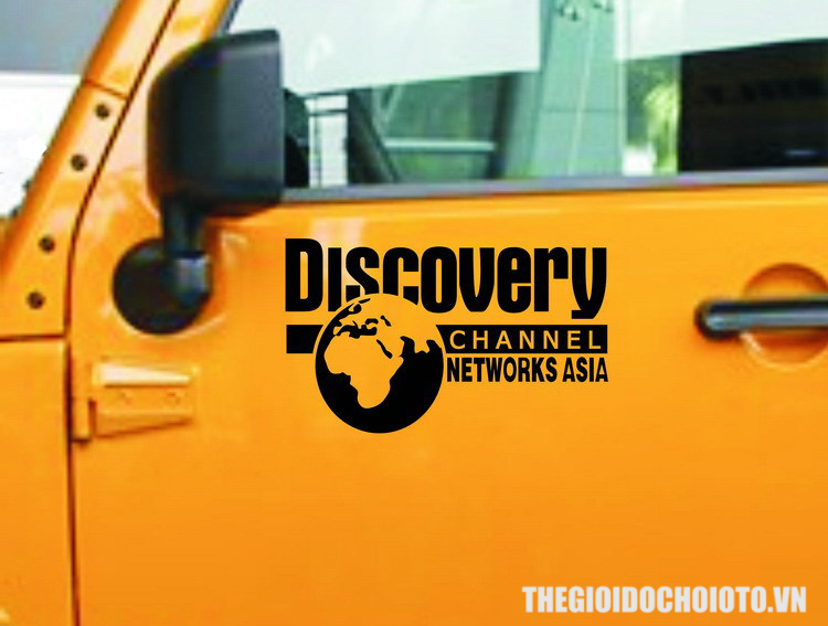 Decal Tem Chữ Discovery