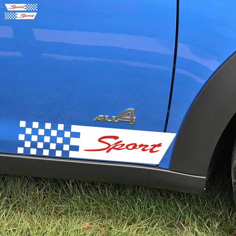 Decal tem Sport Caro dán trang trí ô tô