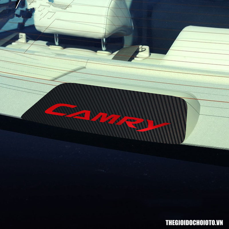 Decal dán sửa đổi trang trí đèn phanh xe Toyota Camry