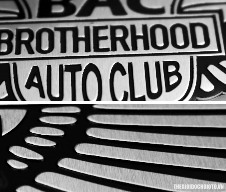 Logo đôi cánh thiên thần BAC BROTHERHOOD AUTO CLUP
