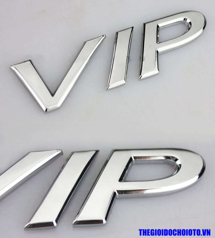 Logo VIP dán xe ô tô