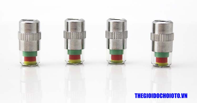 Nắp van lốp ô tô cảnh báo áp suất lốp