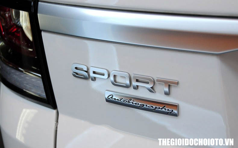 Tem 3d Chữ Sport phong cách Land Rover