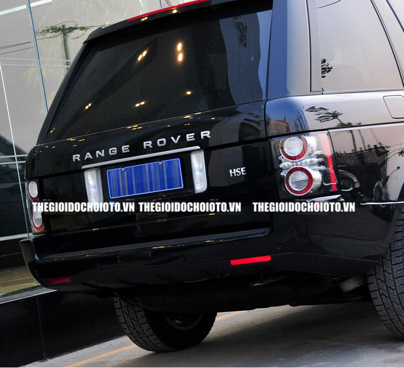 Tem decal bộ chữ Range Rover kim loại dán xe ô tô