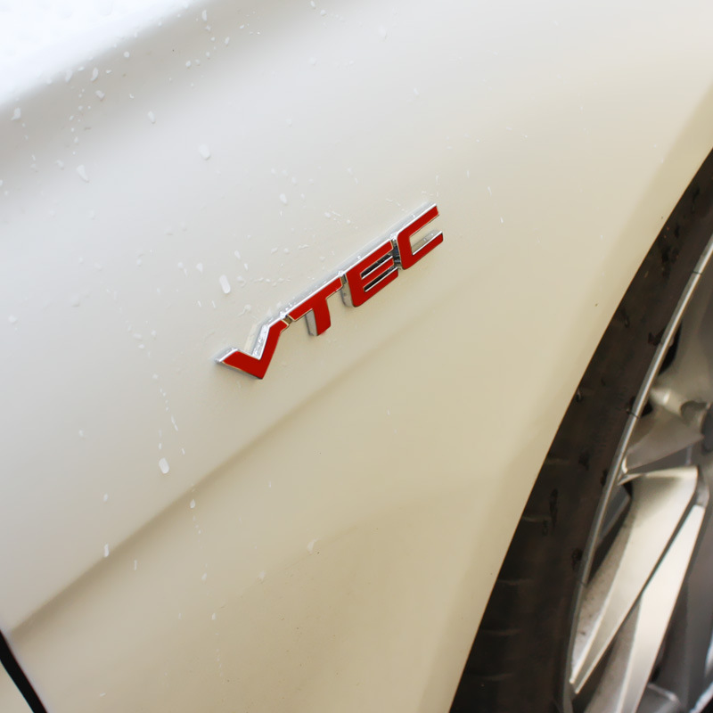 Logo tem chữ Vtec i-vtec 2.4 dán xe ô tô Honda