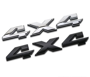 Tem Decal Logo 4x4 dán xe ô tô ( mẫu 2) MS-109