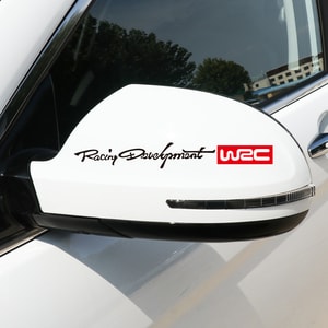 Tem dán gương ô tô WRC racing development ms-268