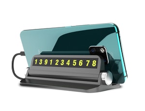 Bảng ghi số điện thoại ô tô kiêm giá để điện thoại (mẫu 22)