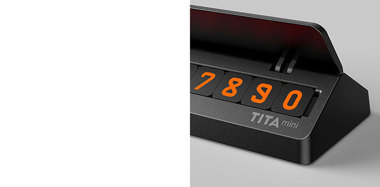 Bảng ghi số điện thoại trên ô tô Tita Bcase ( mẫu 50 )