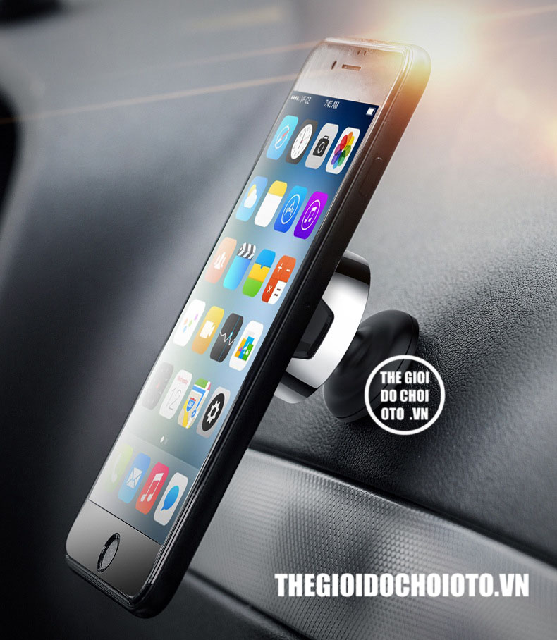 Giá đỡ điện thoại xoay 360 độ hút từ nam châm cao cấp ( mẫu 3)
