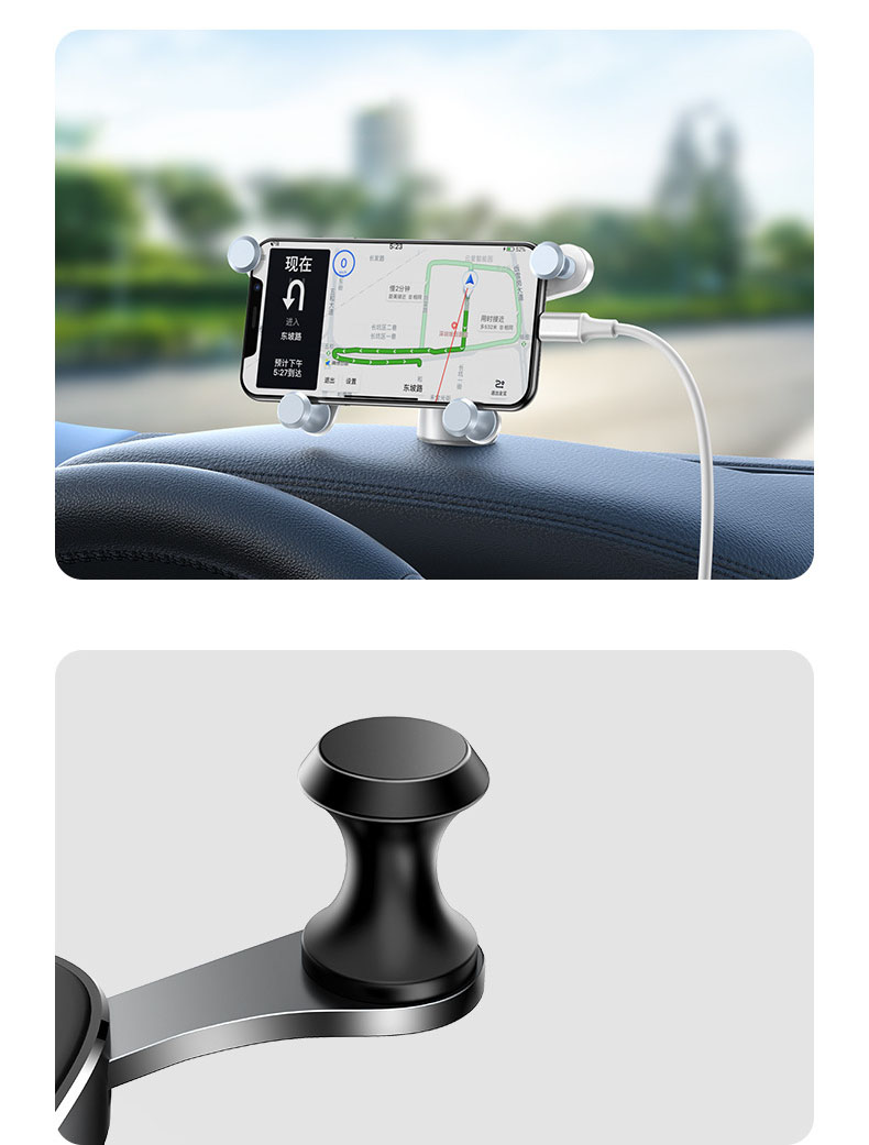 Giá đỡ điện thoại trên ô tô màn hình ngang dán taplo ô tô baseus