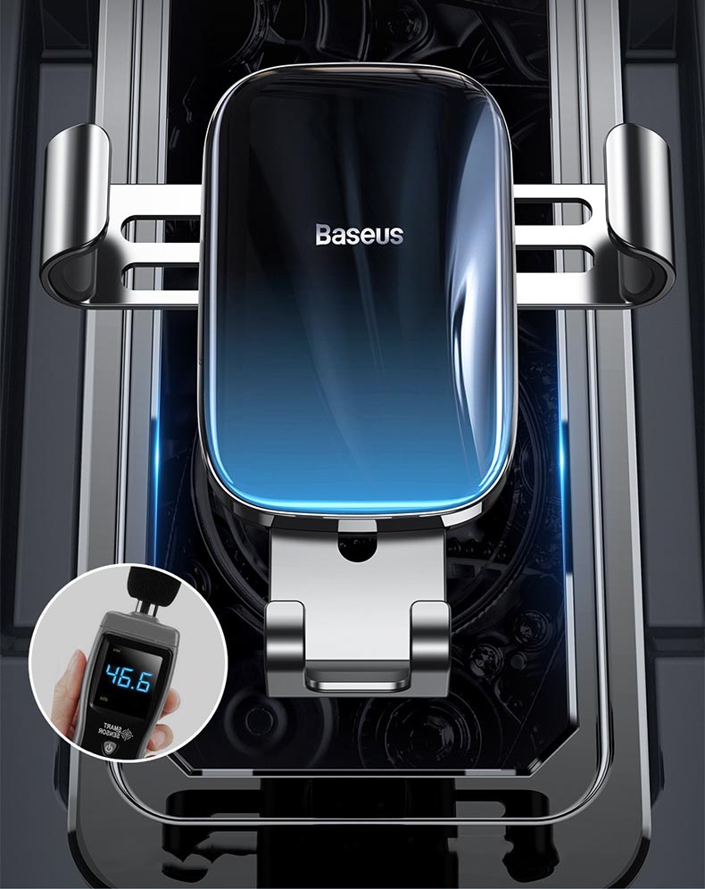 Giá đỡ điện thoại Baseus trọng lực  kẹp cửa gió ô tô (mẫu 25a)