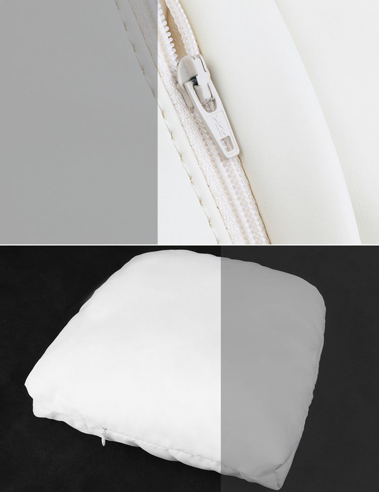 Gối tựa đầu ô tô Nappa - màu cam (mẫu 51)