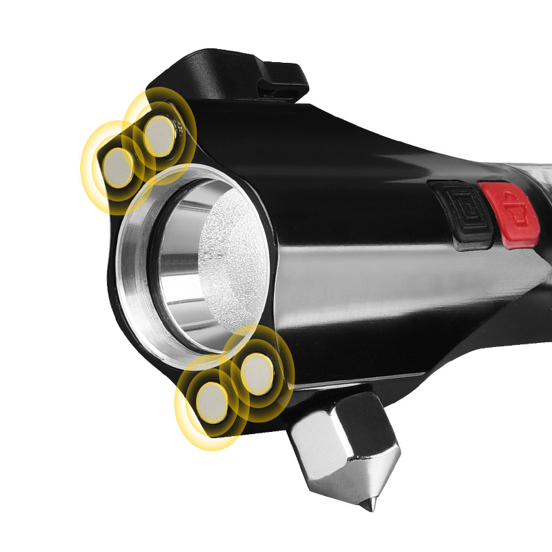 Búa phá kính ô tô đa năng kết hợp đèn pin ( mẫu 8 )