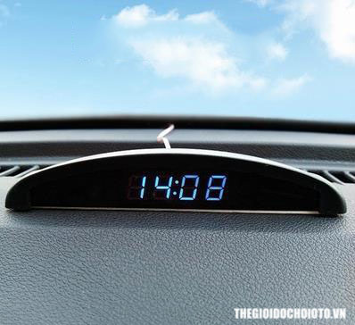 Đồng hồ báo thời gian, đo nhiệt độ xe ô tô