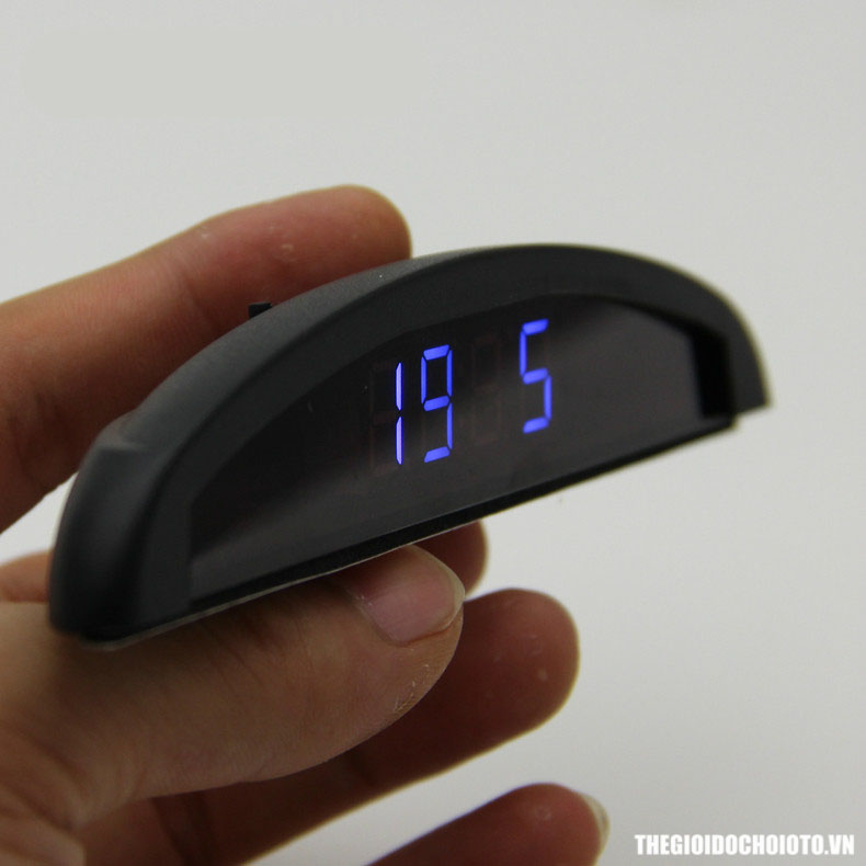 Đồng hồ báo thời gian, đo nhiệt độ xe ô tô