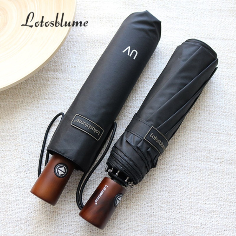 Ô ngắn gập tự động 10 nan cao cấp Lotosblume