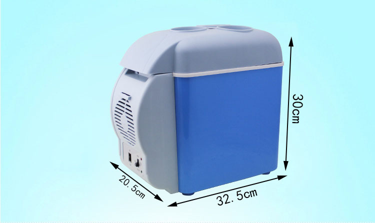 Tủ lạnh mini 7.5 lít cho ô tô chạy điện tẩu 12v