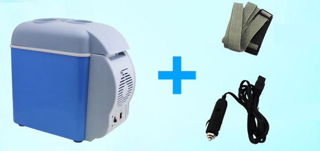 Tủ lạnh mini 7.5 lít cho ô tô chạy điện tẩu 12v