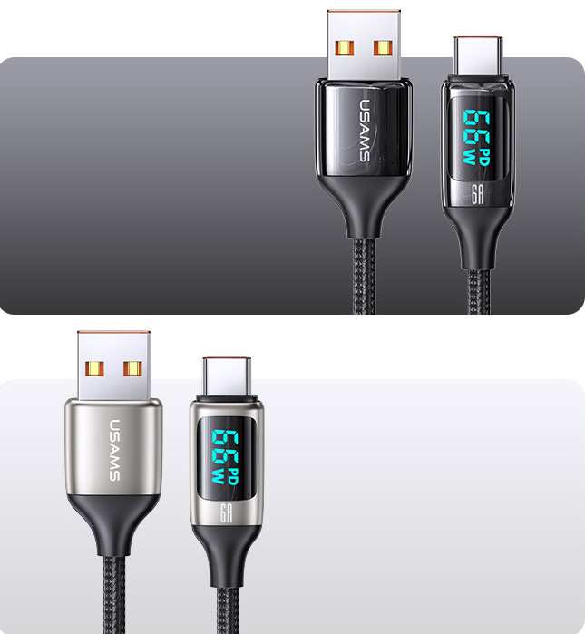 Cáp sạc nhanh điện thoại Iphone cao cấp chính hãng Usams ( mẫu 8 )