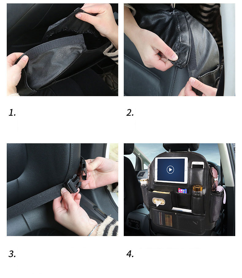Túi đựng đồ treo sau ghế ô tô loại vây toàn bộ (mẫu 10)