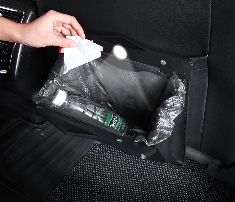 Túi đựng rác có đèn led cho nội thất ô tô cao cấp